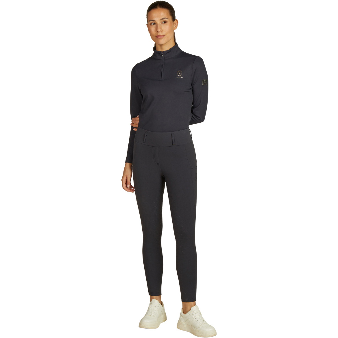2025 Eskadron Womens Heritage Cosy Full Grip Riding Tight 852058 181 380 - Navy